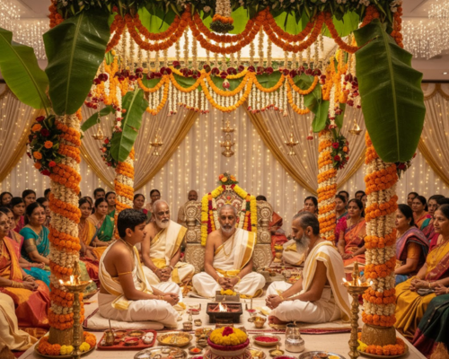 Traditional Vedic Bratopanayana Ritual