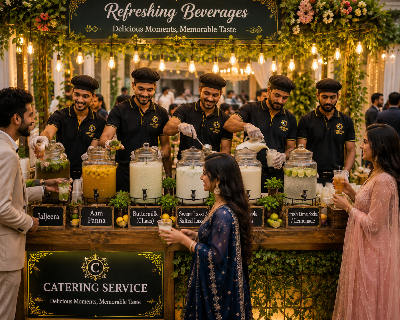 Welcome Drinks & Beverages